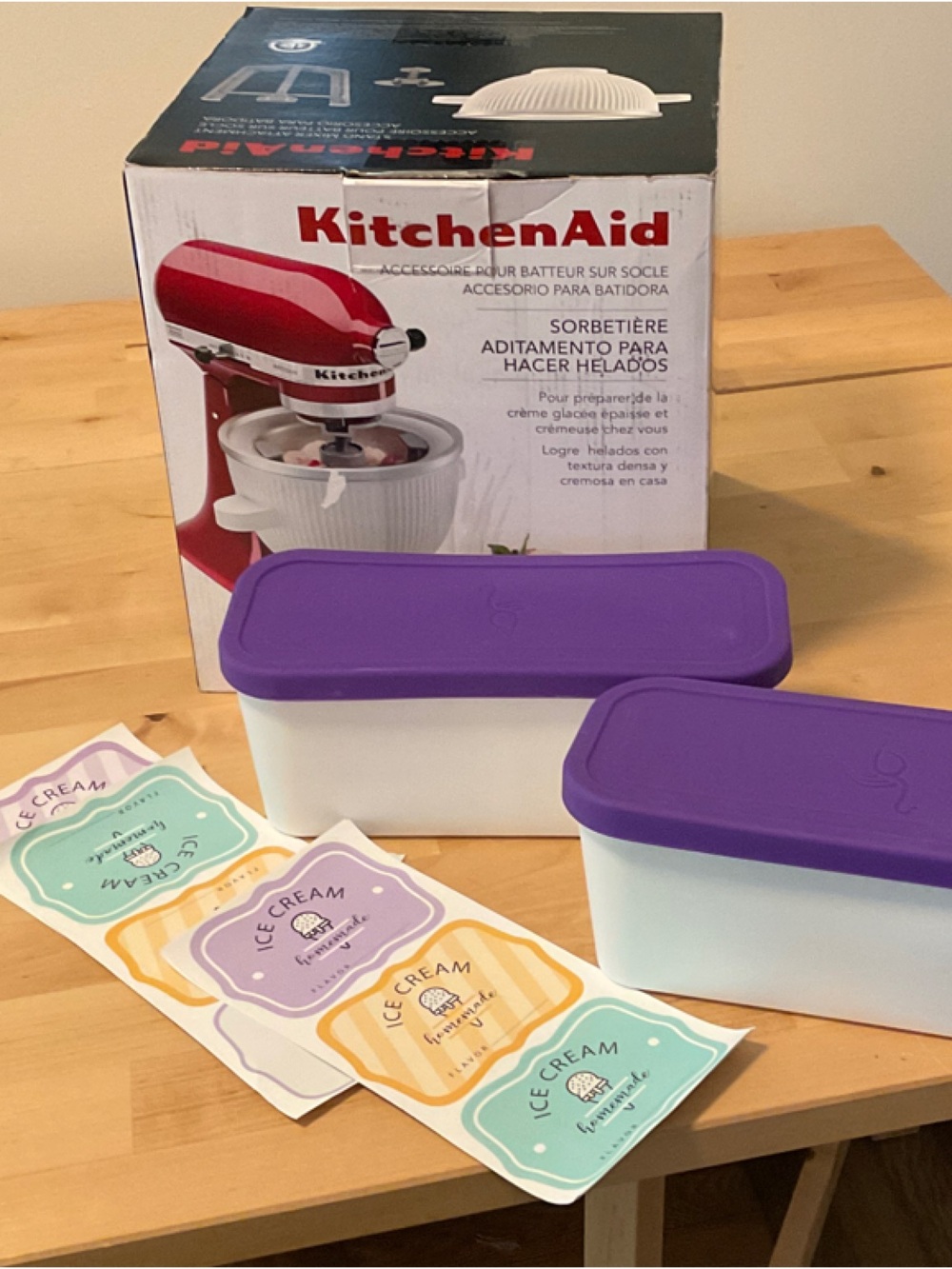 KitchenAid Ice Cream Set